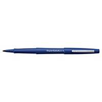 Paper Mate® flair, fibre tip, blue pens 0.8 mm, line width, per piece