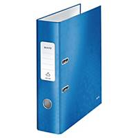 Leitz 180° Wow Laminated A4 , 80mm Spine, Lever Arch File Blue