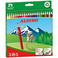 Lápis de cor Alpino  - variados - Pacote de 12