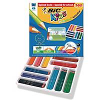 Bic® Kids Evolution kleurpotloden, assorti kleuren, klaspak van 144 potloden