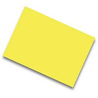 Pack de 25 cartulinas de  50x65 185g/m2  IRIS de color amarillo