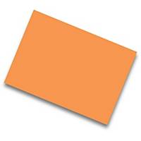 Pack de 25 cartulinas de  50x65 185g/m2  IRIS de color naranja