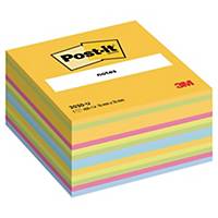 3M Post-it® 2030 Haftnotiz-Würfel, 76 x 76mm, farbig, 450 Blatt