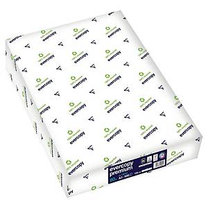 Ramette papier recyclé 500 feuilles A4 EVERCOPY Premium 80g blanc