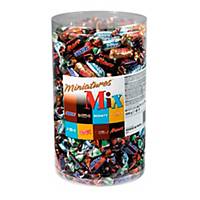 Mars Miniatures, 296 Teile, Mars, Snickers, Bounty, Twix, in Mix Box mit 3000g
