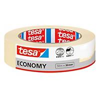 Tesa® Krepp papieren tape, oplosmiddelvrij, B 30 mm x L 50 m