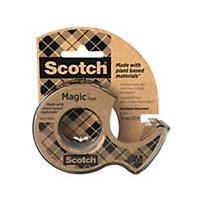 Scotch Handabroller + Magic Klebeband, aus pflanzlichen Materialien 19 mm x 20 m