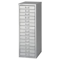 Bisley multi-drawer with 15 drawers 278x380x860 cm grey