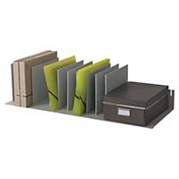 Módulo organizador móvel Paperflow - 10 compartimentos - cinzento