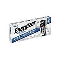 Energizer 639754 Ultimate FR03 lithium AAA batterij, 1.5V, 1250 mAh, 10 stuks