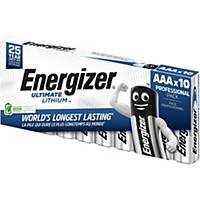 Energizer Ultimate Lithium AAA Batteries - 10 Pack