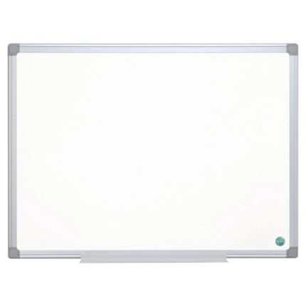 Tableau blanc effaçable à sec - surface magnétique en émail - 90 x