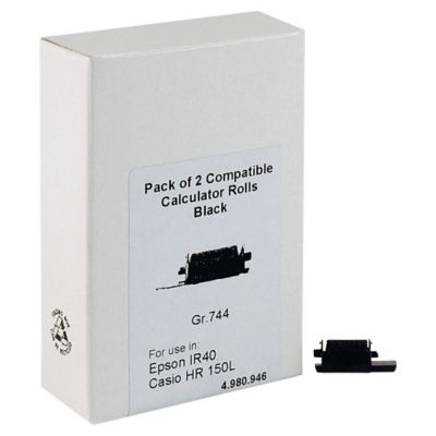 IR40 COMPATIBLE INK RIBBON BLACK - PACK OF 2
