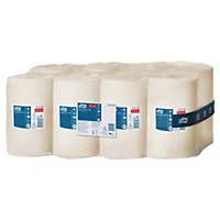 Tork White M1 Mini Centrefeed 1 Ply Wiping Paper Roll 120M - Pack of 11
