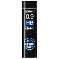 Stifter Pentel AIN STEIN High Polymer, HB, 0,9 mm, etui a 36 stk.