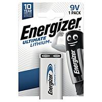 Batteries Energizer Lithium 9V, 6LR61/6AM6