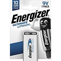 Energizer Ultimate Lithium 9V Batteries - 1 Pack