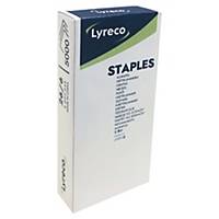 Lyreco Staples 26/6 - Box Of 5000