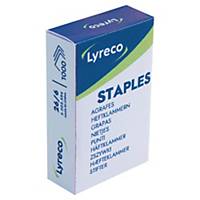 LYRECO STAPLES 26/6 - BOX OF 1,000