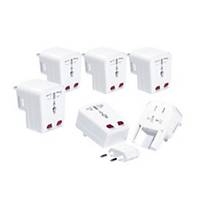 Universal adaptor for 150 countries - pack of 5