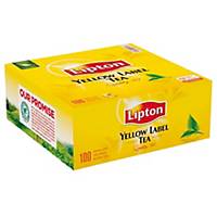 Lipton musta tee Yellow Label, 1 kpl=100 pussia
