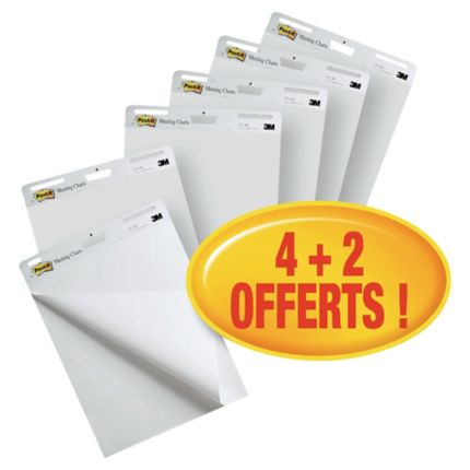 Post-it 3m Paquet de 2 blocs notes Super Sticky de 45 feuilles lignées, grand  format 127 x 203 mm - prix pas cher chez iOBURO- p