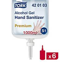 Tork S1 Hand Sanitiser Alcohol Gel 1 Litre