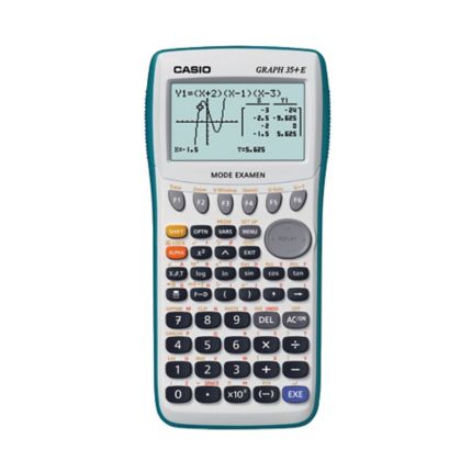 Shopping - CASIO : GRAPH 35+ E II : Une calculatrice pour