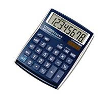 Calcolatrice da tavolo Citizen CDC-80, visualizzazione 8 cifre, blu