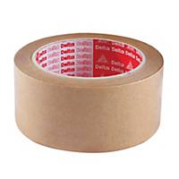DELTA Adhesive Tape Kraft Paper Size 1.5 Inch X 30 Yards Core 3Inch Brown