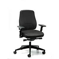 Office chair Prosedia Younico Pro 2406, low backrest, black