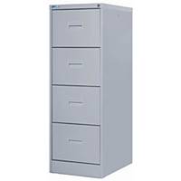Contract Midi Filing Cabinet 4 Drawer Grey
