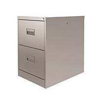 Contract Midi Filing Cabinet 2 Drawer Grey