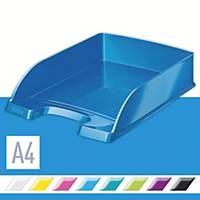 Leitz Wow 5226 A4 Letter Tray Blue