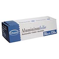 Rolo de papel de alumínio Duni com dispensador - 300 mm x 150 m