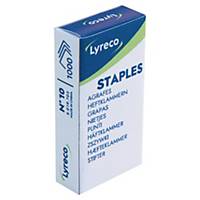 LYRECO STAPLES No 10 - BOX OF 1000