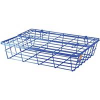 ORCA 78 Wire Tray with Lid Plastic Coated Blue