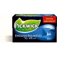 Te Pickwick English Breakfast, pakke a 20 breve