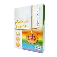 SB Coloured A4 Copy Paper  80G Strong Green Ream of 500 Sheets