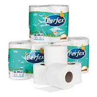 PK4 PERFEX+ TOILET PAP ROLL 2PLY 20M WH