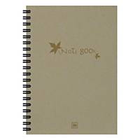 ELEPHANT E-102 ECO WISE WIREBOUND NOTEBOOK A5 70G 100 SHEETS