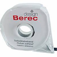 Marking tape Berec, 8 mm x 10 m, light grey