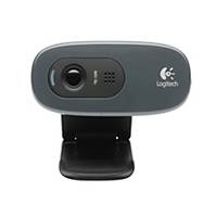 Logitech C270 HD Webcam Black