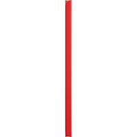 Clamping rail Kolma 10746 A4, 3mm, red, package of 25 pcs