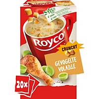 Royco Crunchy Volaille, la boîte de 20 sachets