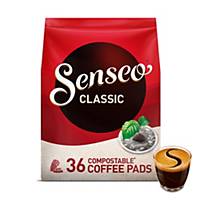 Senseo coffee pads, classic, 7 g, pack of 36