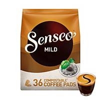 Senseo koffiepads, mild, 7 g, pak van 36 pads
