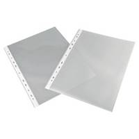 Lyreco punched pockets 22x30 e PP cristal clear - pack of 100