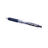 Zebra Sarasa Clip Retractable gel Ink Rollerball Black Pen 0.7mm
