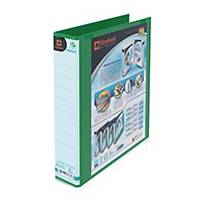 ELEPHANT 9250V 2 D-Ring Clear Binder Folder A4 Green
